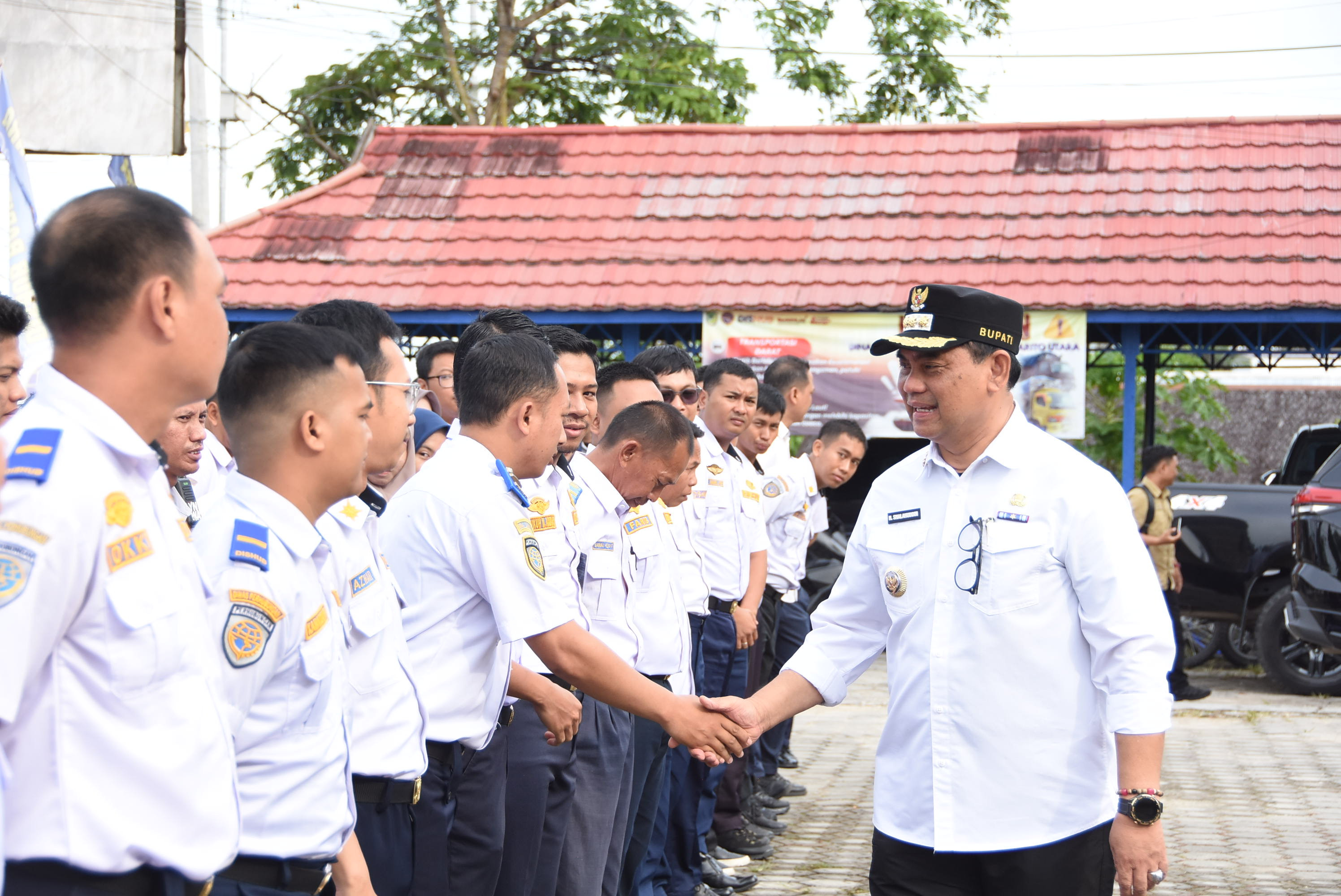 Kunjungan Bupati Barito Utara ke Dinas Perhubungan